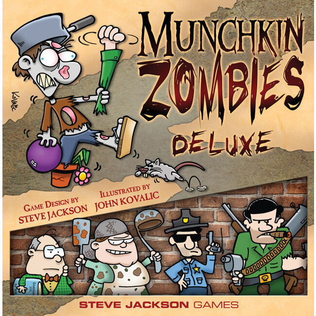 STEVE JACKSON GAMES Munchkin: Zombies Deluxe