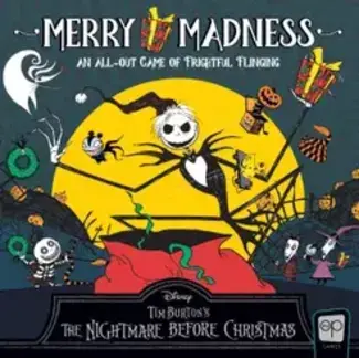 USAOPOLY Disney The Nightmare Before Christmas: Merry Madness