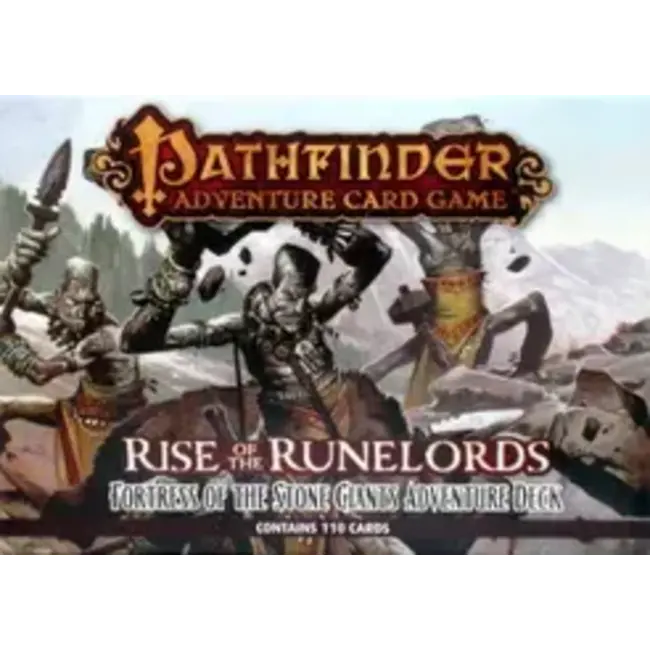 Pathfinder Adventures Card Game: Fortress of the Stone Giants Deck