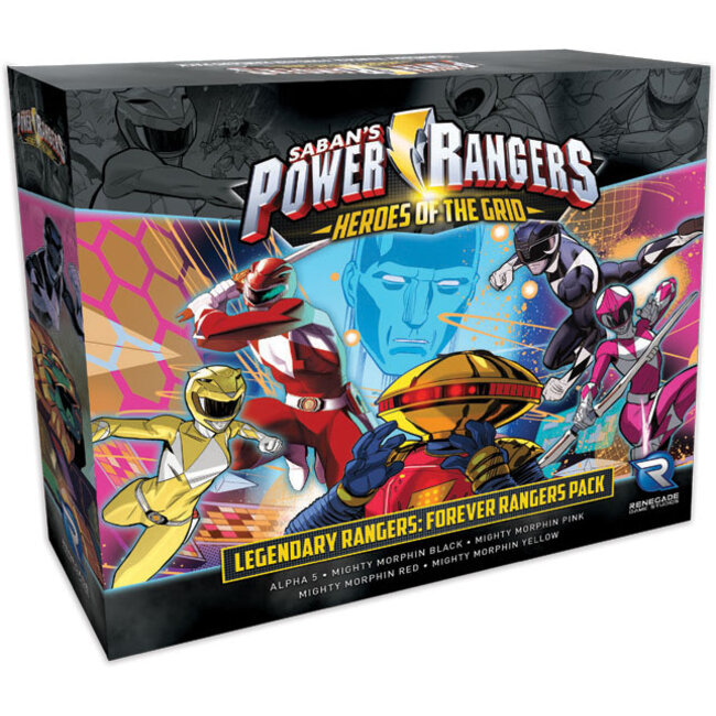 RENEGADE GAMES STUDIOS Power Rangers: Heroes of the Grid - Legendary Rangers - Forever Rangers Pack