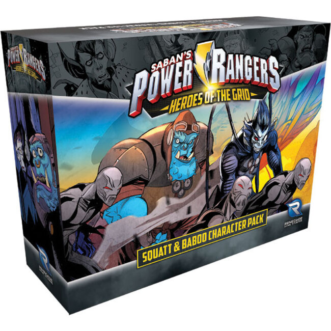 RENEGADE GAMES STUDIOS Power Rangers: Heroes of the Grid - Squatt & Baboo Character Pack