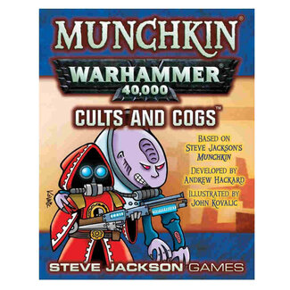 STEVE JACKSON GAMES MUNCHKIN: WARHAMMER 40000 CULTS AND COGS