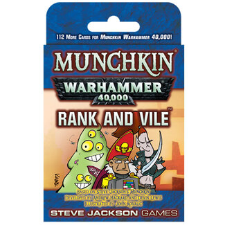 STEVE JACKSON GAMES MUNCHKIN: WARHAMMER 40000 RANK AND VILE