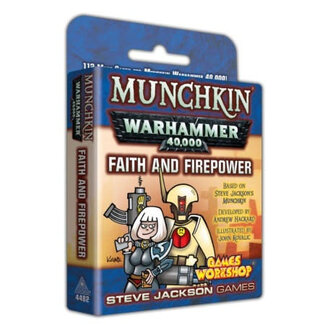 STEVE JACKSON GAMES MUNCHKIN: WARHAMMER 40000: FAITH AND FIREPOWER
