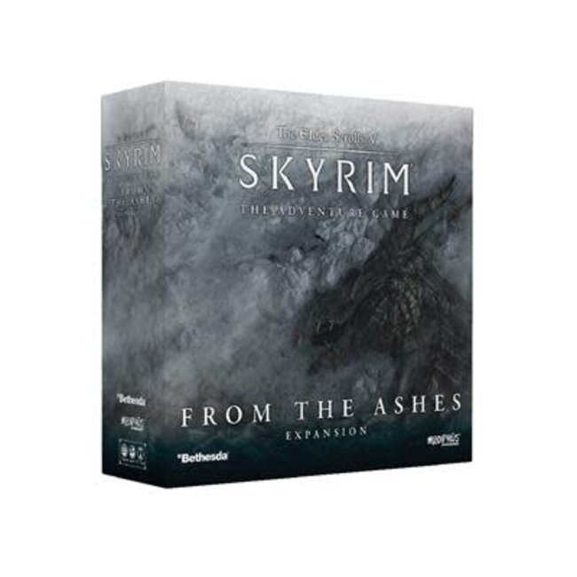 Modiphius Entertainment The Elder Scrolls: Skyrim - Adventure Board Game From the Ashes expansion