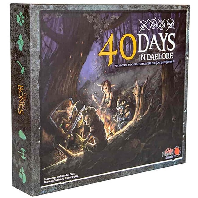 CHIP THEORY GAMES TOO MANY BONES: 40 DAYS IN DAELORE EXPANSION