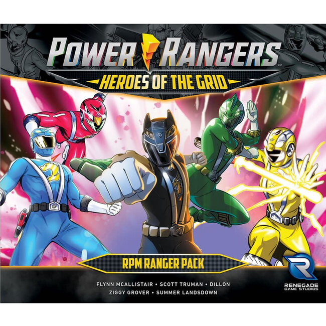 Power Rangers: Heroes of the Grid - RPM Ranger Pack