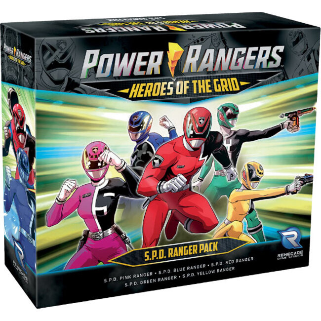 Power Rangers: Heroes of the Grid - S.P.D Ranger Pack