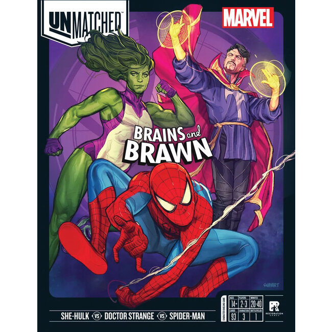 Unmatched: Marvel - Brains and Brawn
