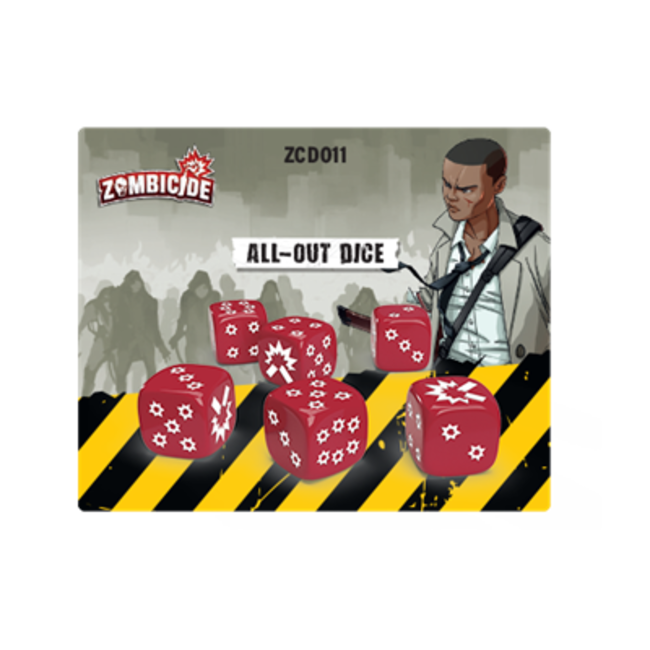 CMON Zombicide 2nd Edition: All-Out Dice