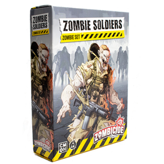CMON Zombicide 2nd Edition: Zombie Soldiers Set