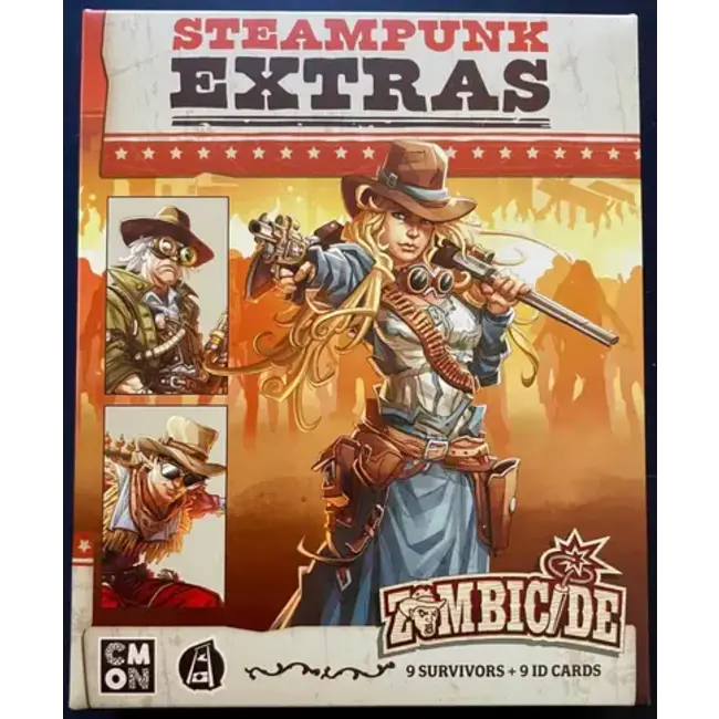 CMON Zombicide Undead or Alive: Steampunk Extras