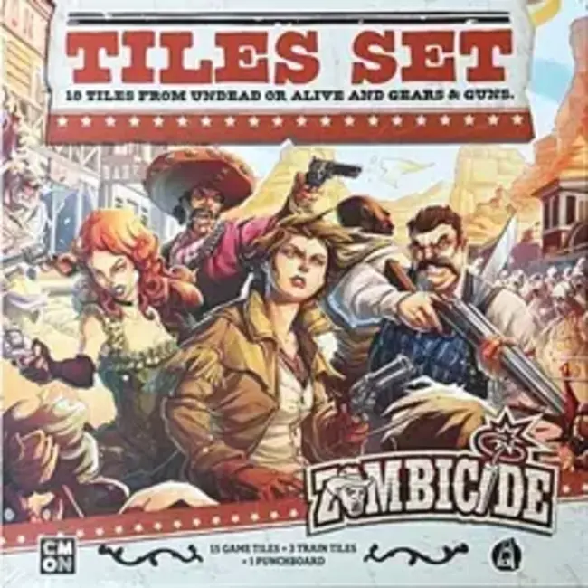 CMON Zombicide Undead or Alive: Tile Set