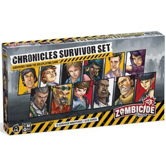CMON Zombicide Chronicles: Survivors Set
