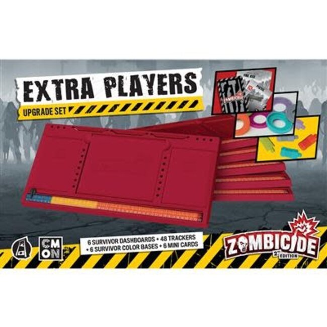 CMON ZOMBICIDE: EXTRA PLAYERS UPGRADE
