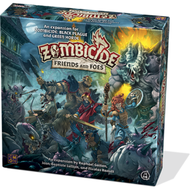 CMON Zombicide Black Plague: Friends and Foes