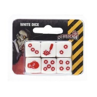CMON ZOMBICIDE: WHITE DICE