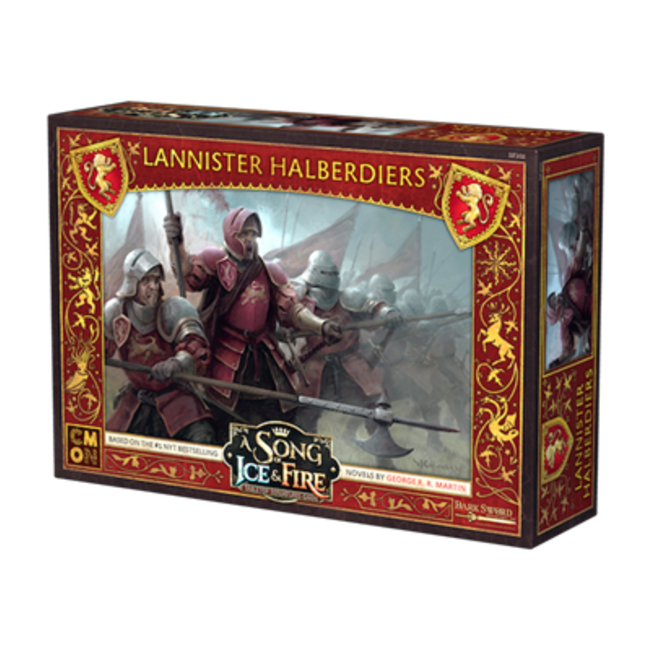 CMON A SONG OF ICE & FIRE: LANNISTER - HALBERDIERS