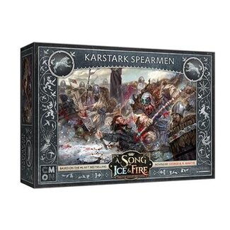 CMON A SONG OF ICE & FIRE: STARK - HOUSE KARSTARK SPEARMEN