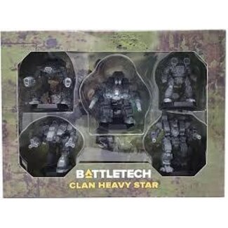 CATALYST GAME LABS BattleTech: Miniature Force Pack - Clan Heavy Star