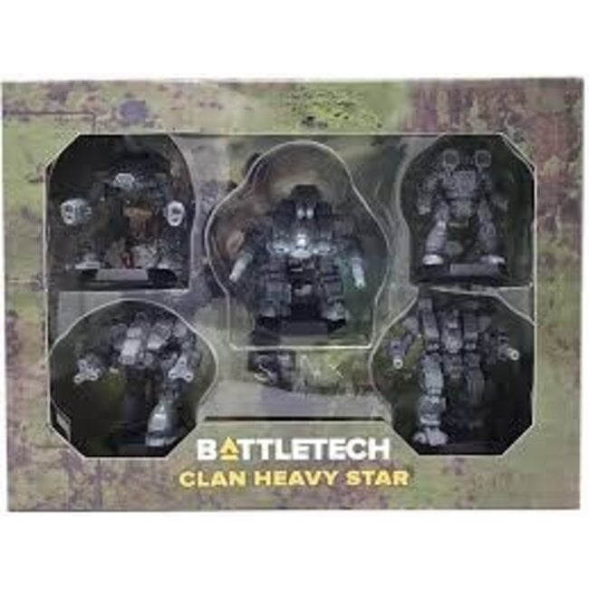 CATALYST GAME LABS BattleTech: Miniature Force Pack - Clan Heavy Star