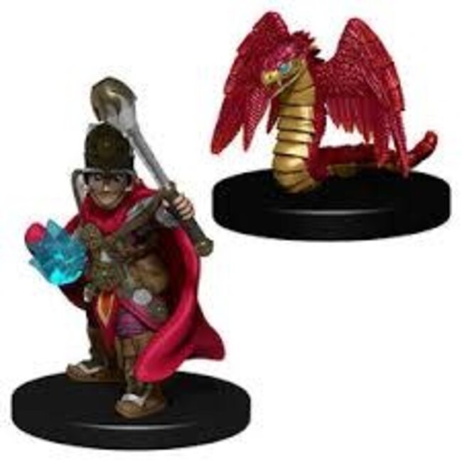 Boy Cleric & Winged Snake Wardling W2