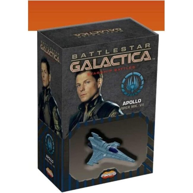 ARES GAMES Battlestar Galactica: Starship Battles - Spaceship Pack - Apollos Viper MK.VII