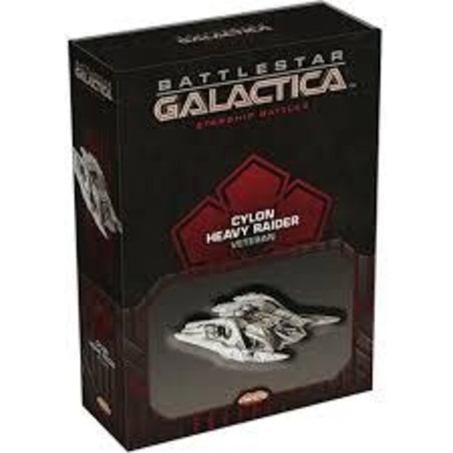 ARES GAMES Battlestar Galactica: Starship Battles - Spaceship Pack - Cylon Heavy Raider (Veteran)