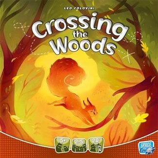 Space Cow Crossing the Woods