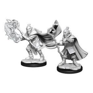 WizKids Critical Role Unpainted Miniatures: W1 Hobgoblin Wizard and Druid Male