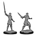 WizKids Critical Role Unpainted Miniatures: W1 Human Dwendalian Empire Fighter Female