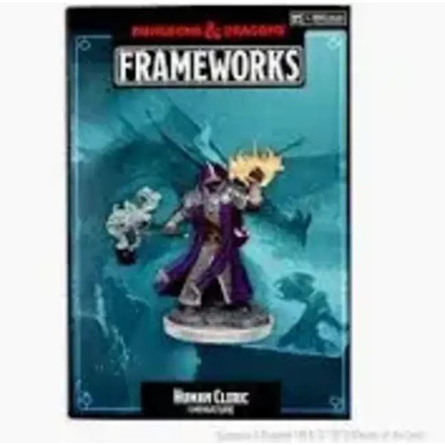 Dungeons & Dragons Frameworks: Human Cleric Male W1