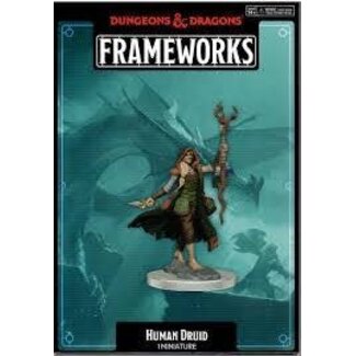 WizKids Dungeons & Dragons Frameworks: Human Druid Female W1