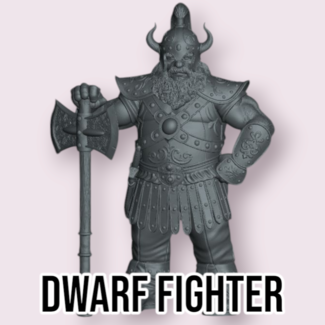 Primal Collectibles Male Dwarf Fighter PC2