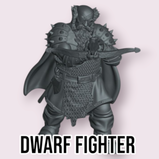 Primal Collectibles Male Dwarf Fighter PC3