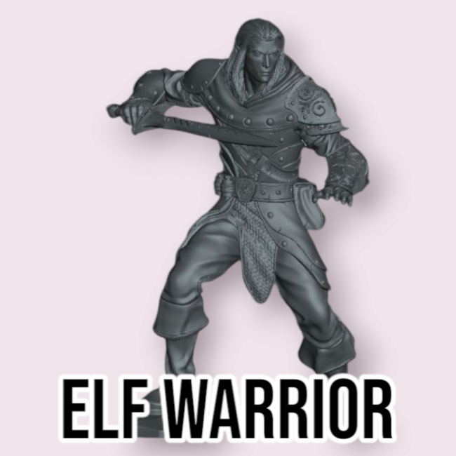 Male Elf Warrior  PC2