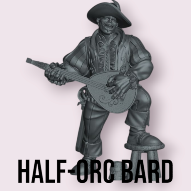 Male Half-Orc Bard PC1