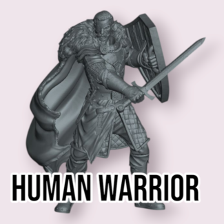 Primal Collectibles Male Human Warrior PC1