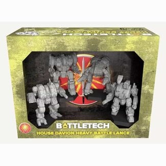 CATALYST GAME LABS BATTLETECH: HOUSE DAVION HEAVY BATTLE LANCE FORCEPACK