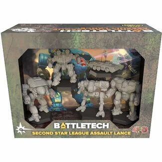 CATALYST GAME LABS BATTLETECH: SECOND STAR LEAGUE ASSAULT LANCE FORCEPACK