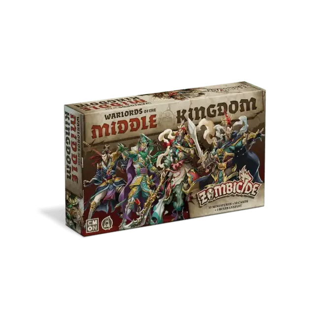 zombicide white death warlords of the middle kingdom