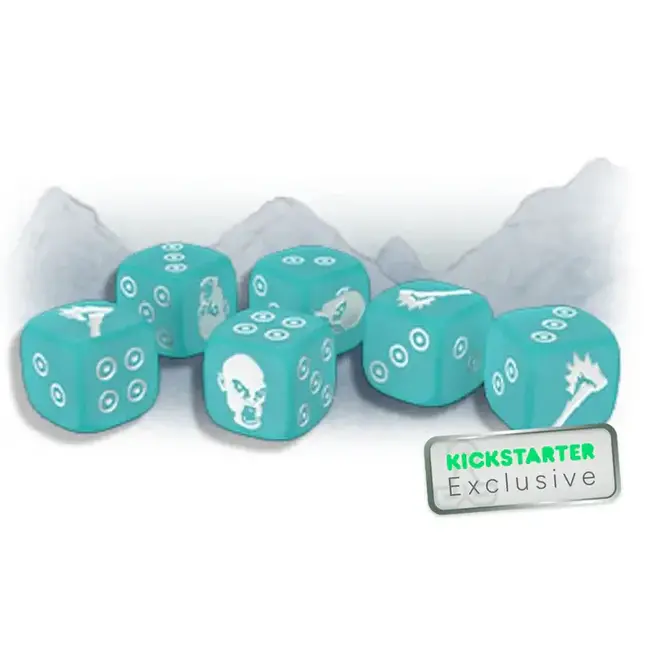 Zombicide White Death Frost Dice