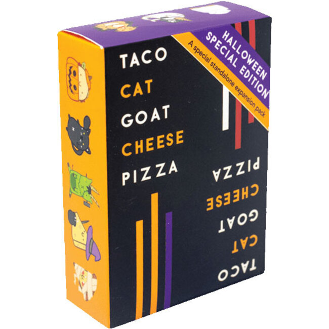 Taco Cat Goat Cheese Pizza: Halloween Edition (stand alone or expansion)