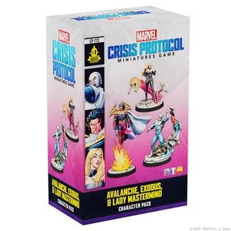 Atomic Mass Games Marvel: Crisis Protocol - Avalanche, Exodus & Lady Mastermind