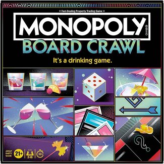 HASBRO GAMING MONOPOLY: BOARD CRAWL