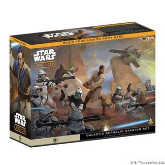 Atomic Mass Games Star Wars: Legion - Galactic Republic Starter Set