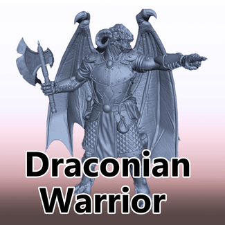 Primal Collectibles Male Draconian Warrior PC2