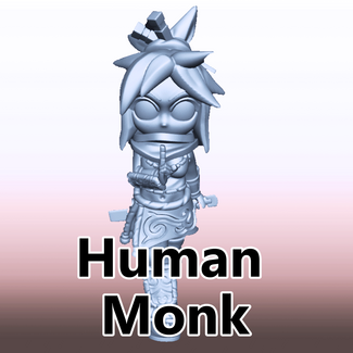 Deathpunk Studio Female Human Monk DP1