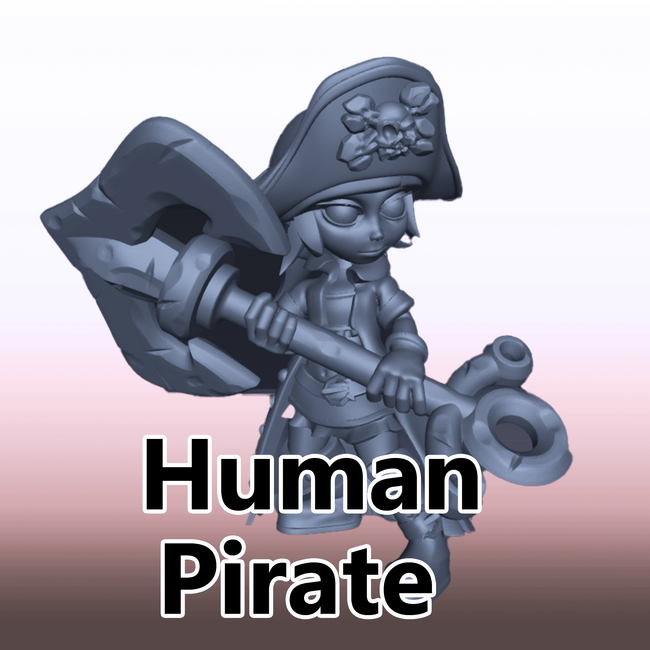 Female Human Pirate DP3