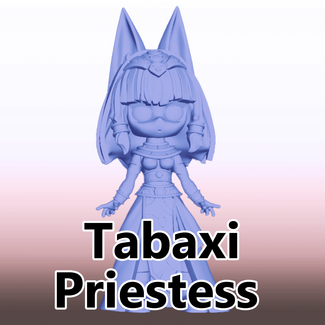 Deathpunk Studio Female Tabaxi Priestess DP1